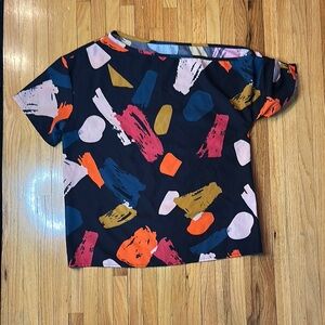 Abstract Print Top